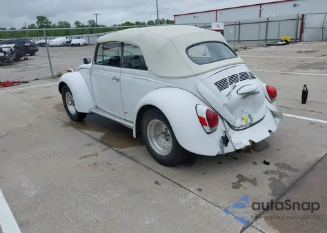1972 Volkswagen Beetle из США, поврежденный, VIN 1522013731